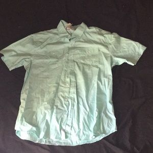 New men’s shot sleeve shirt.